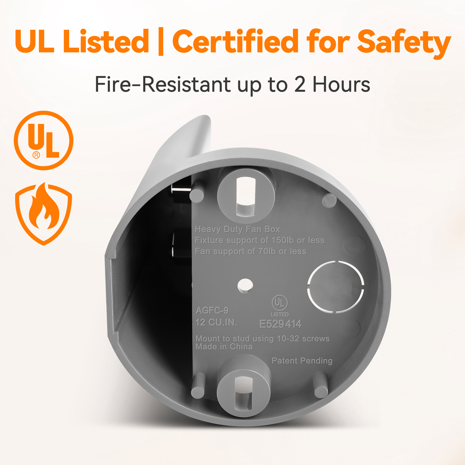 UL Listed Ceiling Fan Box | OEM Manufacturer