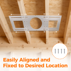 26" Mounting Plate for 6" Recessed Lights | OEM Factory