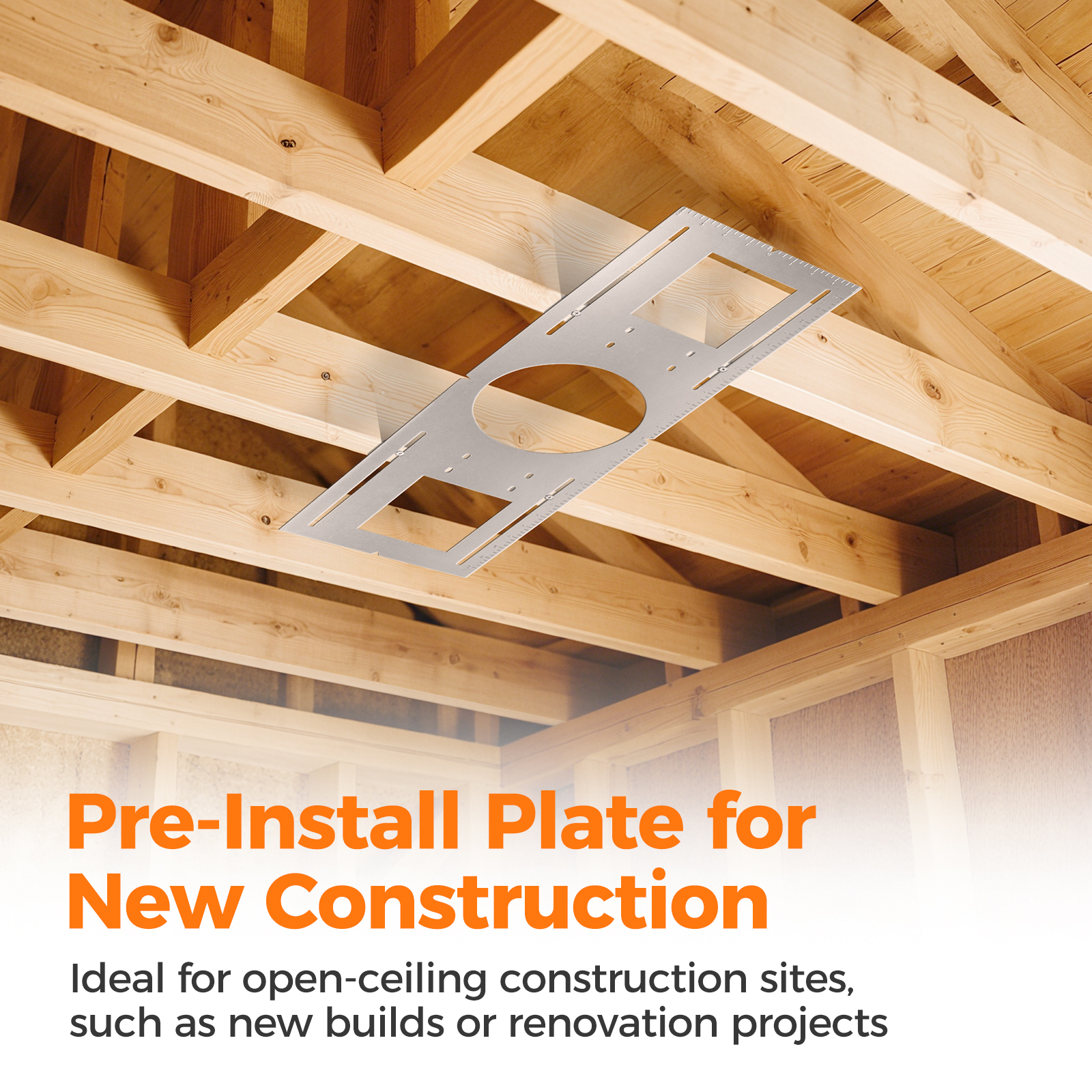 26" Mounting Plate for 6" Recessed Lights | OEM Factory