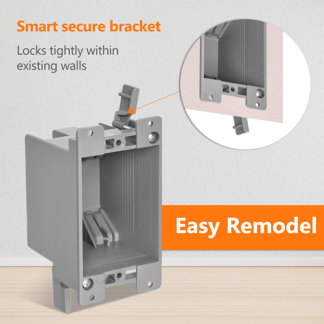 1 Gang Old Work Electrical Box | OEM Supplier