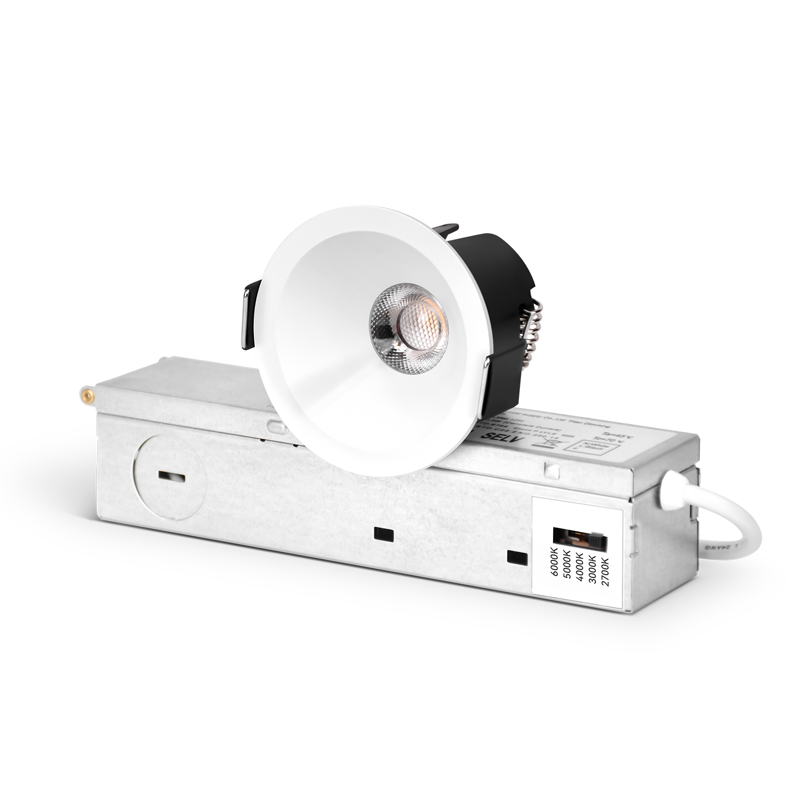 4 Inch Anti Glare COB Recessed Lights OEM / ODM Factory