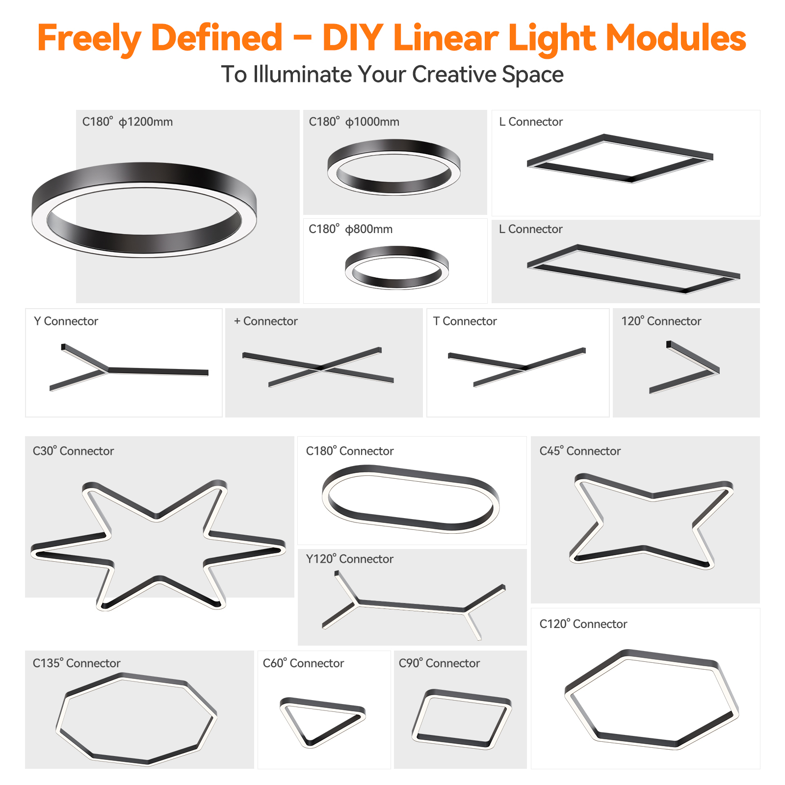RGBW LED Linear Light