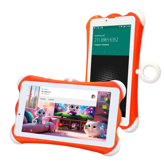 جهاز Npad703 اللوحي الجديد للأطفال بنمط كرتوني، شاشة 7 بوصة، نظام أندرويد، ألعاب تعليمية، هدية مثالية للأطفال، من شركة Shenzhen Weihong Technology Co., Ltd.