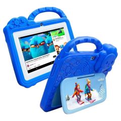 جهاز Npad708 اللوحي الجديد للأطفال، بنمط رسوم متحركة، بشاشة 7 بوصات، يعمل بنظام أندرويد، مناسب للتعلم والألعاب، هدية مثالية للأطفال. من إنتاج شركة Shenzhen Weihong Technology Co., Ltd.