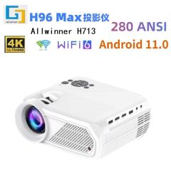 H96 Max PJ-X6 Portable Smart Projector with Android 11 HD 4K Mini LED/Laser Lamp BT5.4 Optional Battery,Shenzhen Weihong Technology Co., Ltd.,H96 Max PJ-X6 Portable Smart Projector with Android 11 HD 4K Mini LED/Laser Lamp BT5.4 Optional Battery