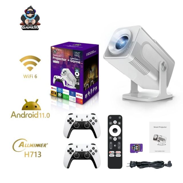 HCS350MAX Portable HD Video Retro Game Consoles 10000 Android 11 LCD Proyector Video Wifi Wireless Gamepad 3D Home Theater,Shenzhen Weihong Technology Co., Ltd.,HCS350MAX Portable HD Video Retro Game Consoles 10000 Android 11 LCD Proyector Video Wifi Wireless Gamepad 3D Home Theater