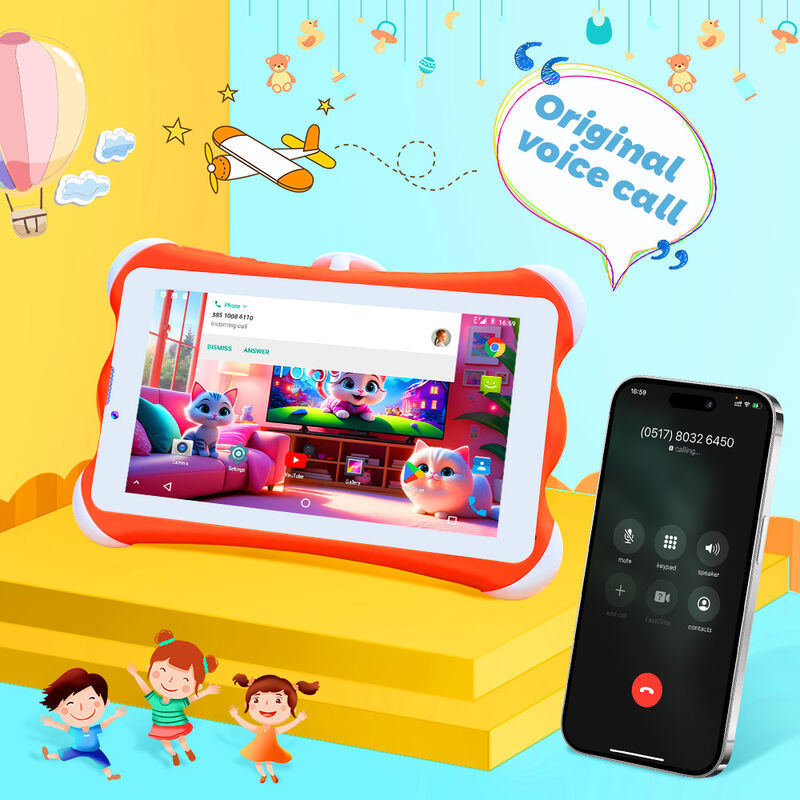 جهاز Npad703 اللوحي الجديد للأطفال بنمط كرتوني، شاشة 7 بوصة، نظام أندرويد، ألعاب تعليمية، هدية مثالية للأطفال، من شركة Shenzhen Weihong Technology Co., Ltd.