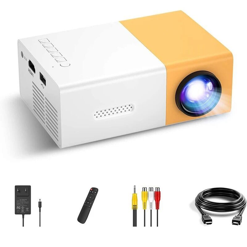 YG300 Portable Mini Movie Projector Suitable For Outdoor Camping Drive-in Home Theater Projectors,Shenzhen Weihong Technology Co., Ltd.,YG300 Portable Mini Movie Projector Suitable For Outdoor Camping Drive-in Home Theater Projectors