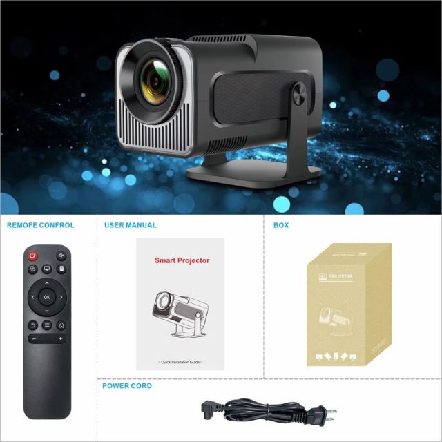 Factory Price HY320 Mini Projector Upgrade 4K Android 11 WiFi 6 BT 5.0 Allwinner H713 Home Outdoor Portable Projector,Shenzhen Weihong Technology Co., Ltd.,Factory Price HY320 Mini Projector Upgrade 4K Android 11 WiFi 6 BT 5.0 Allwinner H713 Home Outdoor Portable Projector