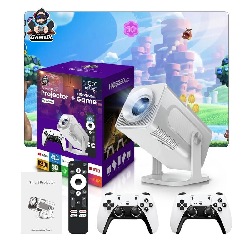 HCS350MAX Portable HD Video Retro Game Consoles 10000 Android 11 LCD Proyector Video Wifi Wireless Gamepad 3D Home Theater,Shenzhen Weihong Technology Co., Ltd.,HCS350MAX Portable HD Video Retro Game Consoles 10000 Android 11 LCD Proyector Video Wifi Wireless Gamepad 3D Home Theater