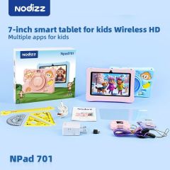 جهاز Npad701 اللوحي للأطفال، 7 بوصة، بنظام أندرويد، مضاد للسقوط، جهاز تعليمي مزود بتقنية بلوتوث WIFT، من إنتاج شركة Shenzhen Weihong Technology Co., Ltd.