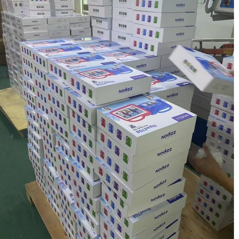 جهاز لوحي للأطفال Npad708 بتصميم كرتوني جديد، شاشة 7 بوصة، نظام أندرويد، ألعاب تعليمية، هدية مثالية للأطفال، من شركة Shenzhen Weihong Technology Co., Ltd.