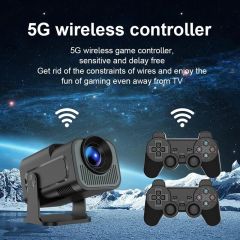 Projector HY320 MINI 2-IN-1 Professional Chip Android Projector With 2 Wireless Game Controllers Built-in 20000+ Games,Shenzhen Weihong Technology Co., Ltd.,Projector HY320 MINI 2-IN-1 Professional Chip Android Projector With 2 Wireless Game Controllers Built-in 20000+ Games