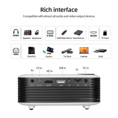 Портативный мини-проектор 3D LED для домашнего кинотеатра, игр, лазерный проектор, Smart TV BOX, Shenzhen Weihong Technology Co., Ltd., Портативный мини-проектор 3D LED для домашнего кинотеатра, игр, лазерный проектор, Smart TV BOX