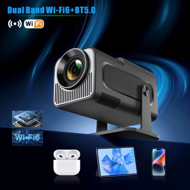 Factory Price HY320 Mini Projector Upgrade 4K Android 11 WiFi 6 BT 5.0 Allwinner H713 Home Outdoor Portable Projector,Shenzhen Weihong Technology Co., Ltd.,Factory Price HY320 Mini Projector Upgrade 4K Android 11 WiFi 6 BT 5.0 Allwinner H713 Home Outdoor Portable Projector