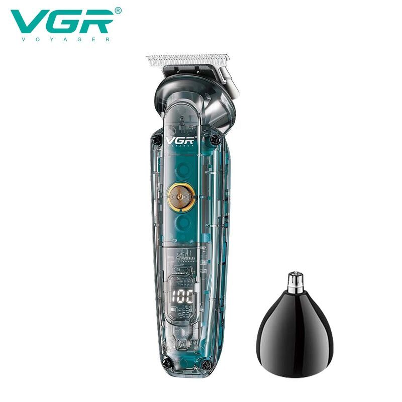 ماكينة قص الشعر الاحترافية VGR V949، قابلة لإعادة الشحن، لاسلكية، مقاومة للماء بمعيار IPX6، من شركة Shenzhen Weihong Technology Co., Ltd.