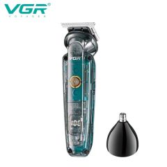 ماكينة قص الشعر الاحترافية VGR V949، قابلة لإعادة الشحن، لاسلكية، مقاومة للماء بمعيار IPX6، من شركة Shenzhen Weihong Technology Co., Ltd.