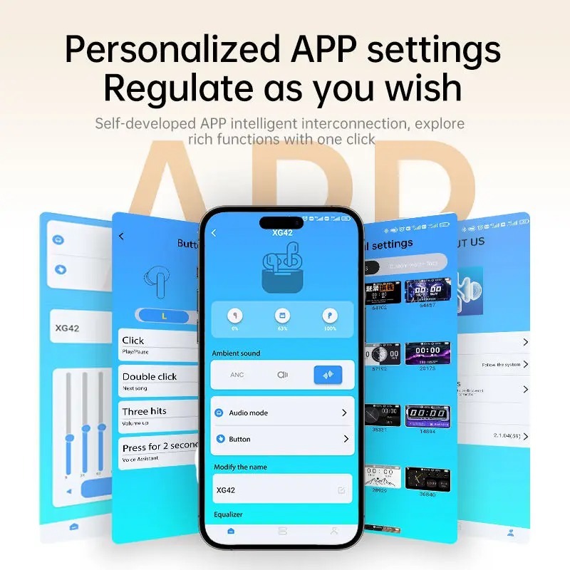 XG42 Wireless Ear Clip Earphones 150 Languages AI Real Time Translation Headphones Smart Bluetooth Earbuds Device,Shenzhen Weihong Technology Co., Ltd.,XG42 Wireless Ear Clip Earphones 150 Languages AI Real Time Translation Headphones Smart Bluetooth Earbuds Device