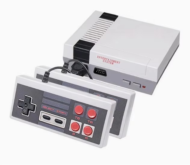 جهاز ألعاب الفيديو الكلاسيكي المصغر NES620، مزود بـ 620 لعبة مدمجة، يعمل بنظام 8 بت، مناسب للكبار والصغار، من إنتاج شركة Shenzhen Weihong Technology Co., Ltd.