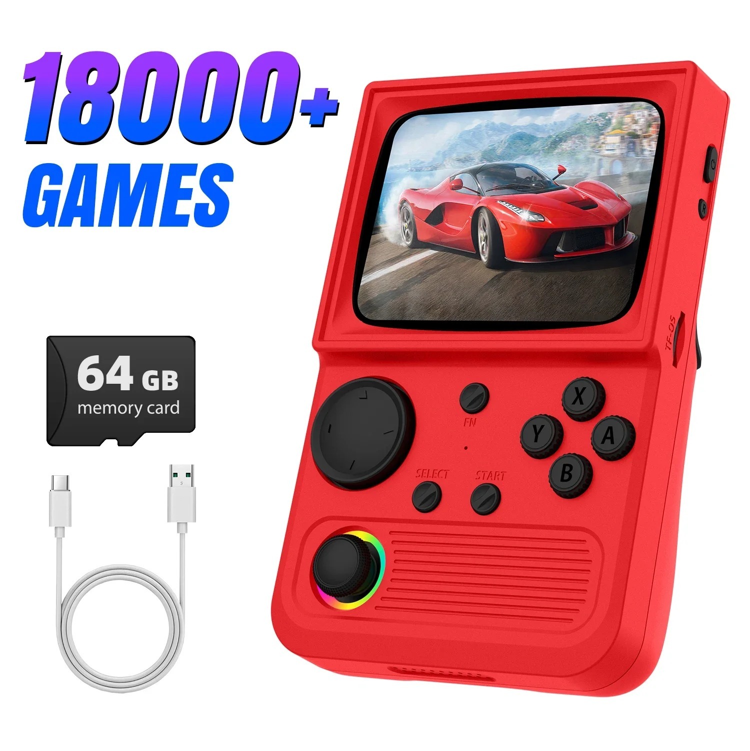 R36T Game Console Retro TV Handheld Gaming Console Support WIFI 3.5'' IPS Screen 22000+ Game Portable Pocket Video Player,Shenzhen Weihong Technology Co., Ltd.,R36T Game Console Retro TV Handheld Gaming Console Support WIFI 3.5'' IPS Screen 22000+ Game Portable Pocket Video Player