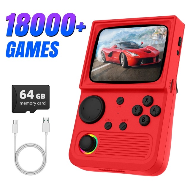 R36T Game Console Retro TV Handheld Gaming Console Support WIFI 3.5'' IPS Screen 22000+ Game Portable Pocket Video Player,Shenzhen Weihong Technology Co., Ltd.,R36T Game Console Retro TV Handheld Gaming Console Support WIFI 3.5'' IPS Screen 22000+ Game Portable Pocket Video Player