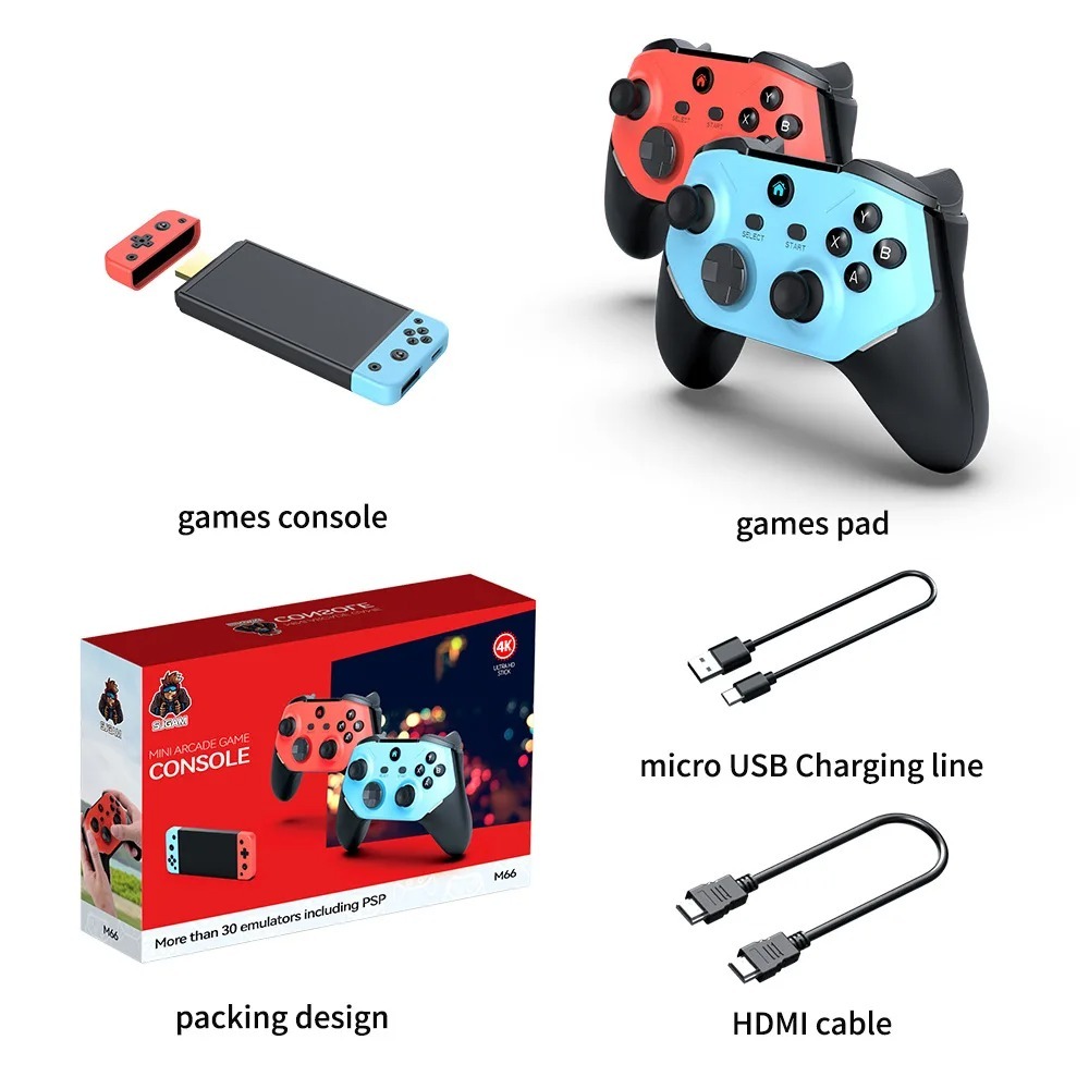 M66 TV Game Console Large 3D Arcade PSP PS1 High Definition 4K Ares Family Tour Handheld Game Players,Shenzhen Weihong Technology Co., Ltd.,M66 TV Game Console Large 3D Arcade PSP PS1 High Definition 4K Ares Family Tour Handheld Game Players