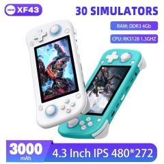 XF43 Ретро портативная игровая консоль с открытым исходным кодом, 4,3-дюймовым IPS-экраном, операционной системой Linux, чипом RK3128, портативный карманный видеоплеер, Shenzhen Weihong Technology Co., Ltd., XF43 Ретро портативная игровая консоль с открытым исходным кодом, 4,3-дюймовым IPS-экраном, операционной системой Linux, чипом RK3128, портативный карманный видеоплеер
