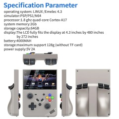 M18 Портативная игровая консоль с открытым исходным кодом, 4,3-дюймовый 3D HD 4K джойстик, ретро-аркада, PSP, PS1, электронная игровая консоль, Shenzhen Weihong Technology Co., Ltd., M18 Портативная игровая консоль с открытым исходным кодом, 4,3-дюймовый 3D HD 4K джойстик, ретро-аркада, PSP, PS1, электронная игровая консоль