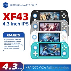 XF43 Ретро портативная игровая консоль с открытым исходным кодом, 4,3-дюймовым IPS-экраном, операционной системой Linux, чипом RK3128, портативный карманный видеоплеер, Shenzhen Weihong Technology Co., Ltd., XF43 Ретро портативная игровая консоль с открытым исходным кодом, 4,3-дюймовым IPS-экраном, операционной системой Linux, чипом RK3128, портативный карманный видеоплеер