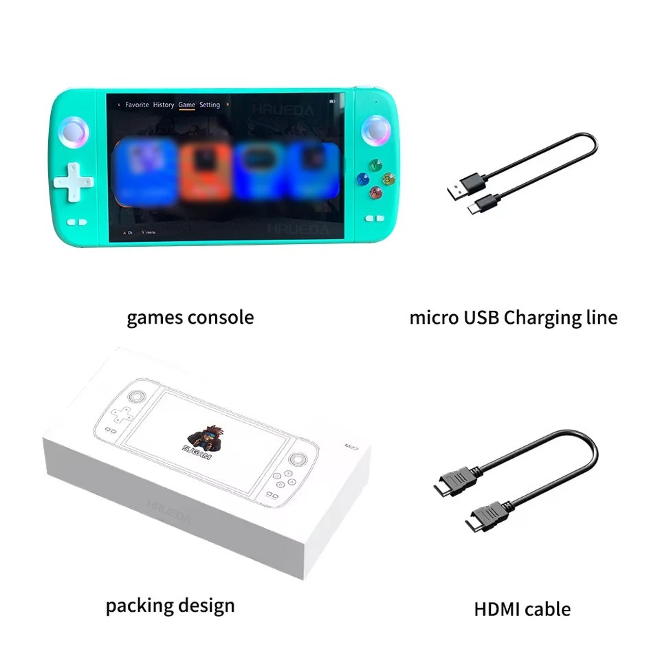Factory Price M27 Game Console Portable Pocket Retro Handheld Video Game Console 7.0" IPS Screen,Shenzhen Weihong Technology Co., Ltd.,Factory Price M27 Game Console Portable Pocket Retro Handheld Video Game Console 7.0" IPS Screen