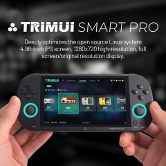 Trimui Smart Pro Handheld Game Console 4.96''IPS Screen Linux System Joystick RGB Lighting Smartpro Retro Video Game Player,Shenzhen Weihong Technology Co., Ltd.,Trimui Smart Pro Handheld Game Console 4.96''IPS Screen Linux System Joystick RGB Lighting Smartpro Retro Video Game Player