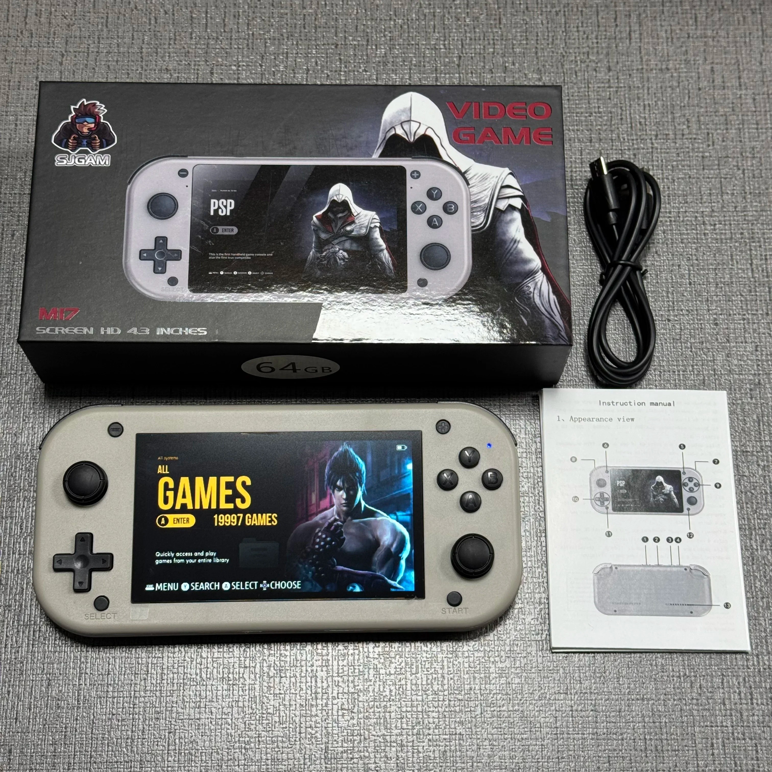 M17 4.3 inch Portable Handheld Game Console Player Mini Game Console Built-in 19000 Games Gifts For Children,Shenzhen Weihong Technology Co., Ltd.,M17 4.3 inch Portable Handheld Game Console Player Mini Game Console Built-in 19000 Games Gifts For Children