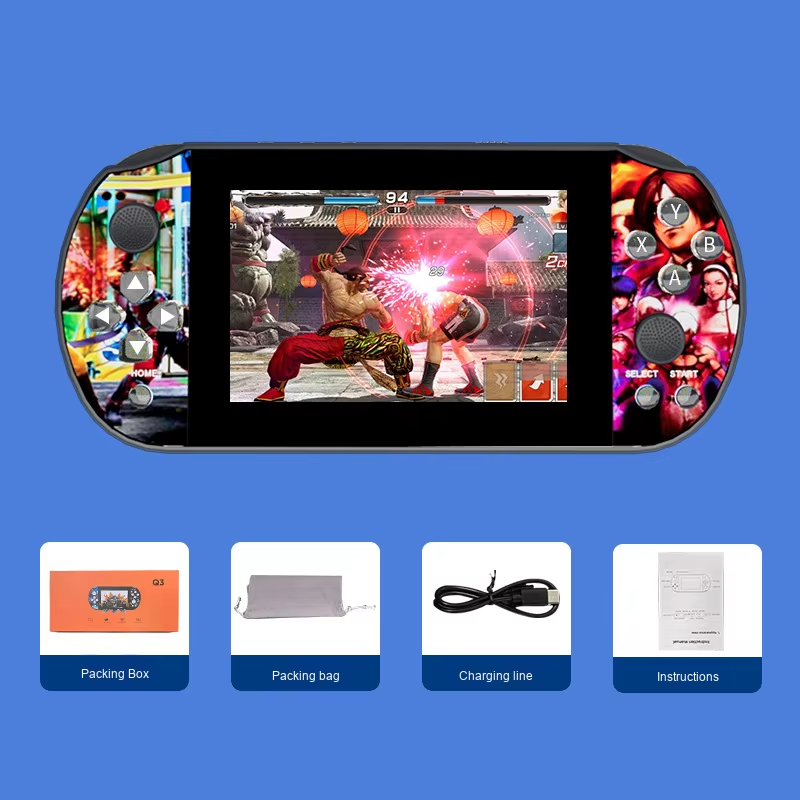 Q3 4.3inch Handheld Game Console IPS Screen Video Game Player HD Game Console Built-in 10000 Games For GBA GBC NES GBC,Shenzhen Weihong Technology Co., Ltd.,Q3 4.3inch Handheld Game Console IPS Screen Video Game Player HD Game Console Built-in 10000 Games For GBA GBC NES GBC