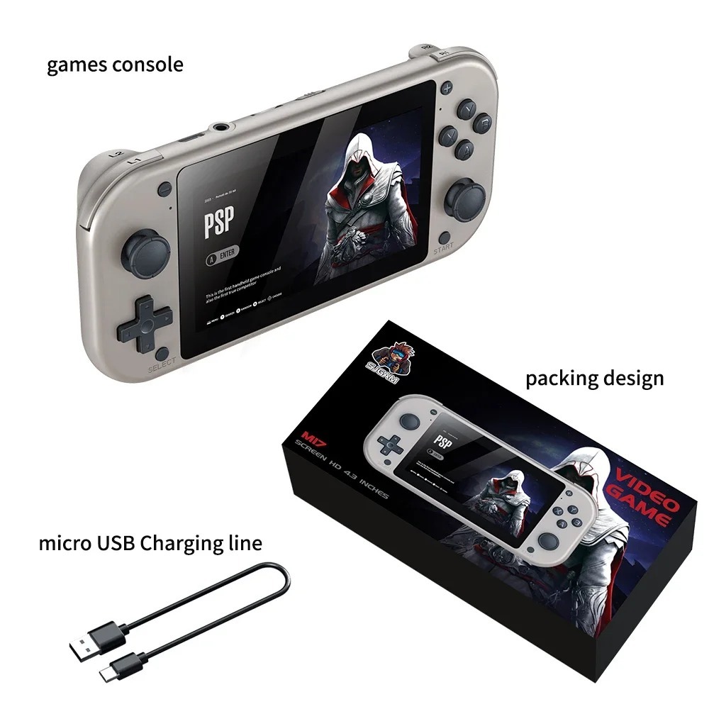 M17 4.3 inch Portable Handheld Game Console Player Mini Game Console Built-in 19000 Games Gifts For Children,Shenzhen Weihong Technology Co., Ltd.,M17 4.3 inch Portable Handheld Game Console Player Mini Game Console Built-in 19000 Games Gifts For Children