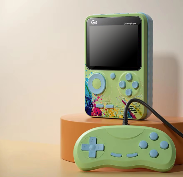 G5 Retro Handheld Game Console With 500 Classic Games 3.0Inch Screen Portable Gamepad Macaron Color 1020mAH Rechargeable Battery,Shenzhen Weihong Technology Co., Ltd.,G5 Retro Handheld Game Console With 500 Classic Games 3.0Inch Screen Portable Gamepad Macaron Color 1020mAH Rechargeable Battery