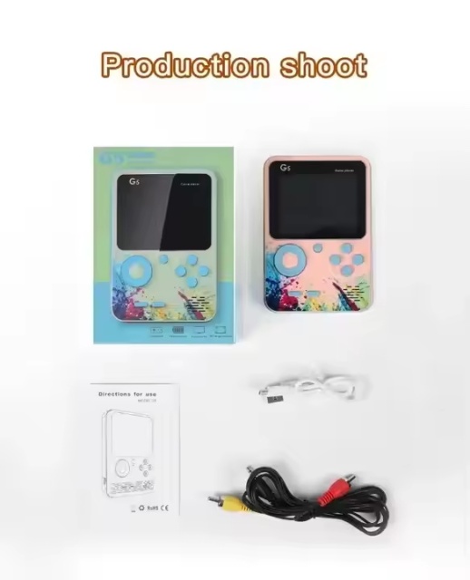 G5 Retro Handheld Game Console With 500 Classic Games 3.0Inch Screen Portable Gamepad Macaron Color 1020mAH Rechargeable Battery,Shenzhen Weihong Technology Co., Ltd.,G5 Retro Handheld Game Console With 500 Classic Games 3.0Inch Screen Portable Gamepad Macaron Color 1020mAH Rechargeable Battery