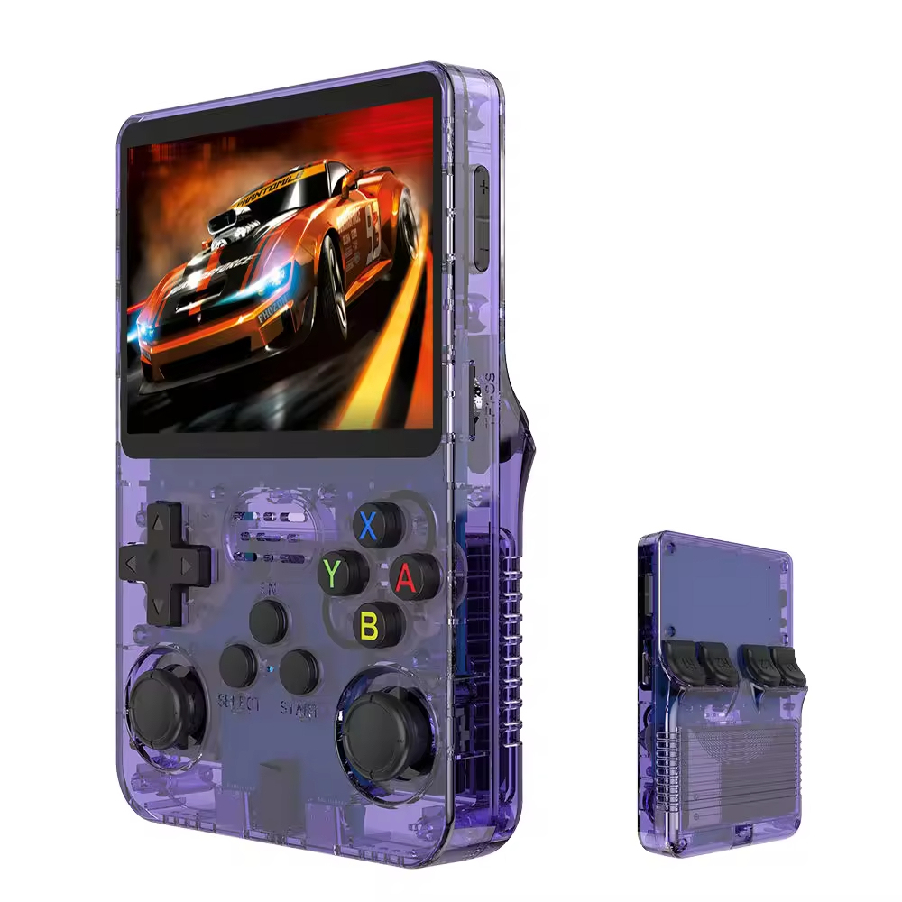 R36S Handheld Game Console Open Source Retro 3.5 Inch IPS Screen Game Console Linux System Screen Portable Pocket Classic Gaming,Shenzhen Weihong Technology Co., Ltd.,R36S Handheld Game Console Open Source Retro 3.5 Inch IPS Screen Game Console Linux System Screen Portable Pocket Classic Gaming