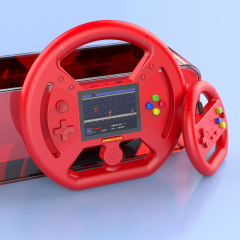 SU-8 Handheld Video Game Console for Steering Wheel Design Support TV Large Screen Output Two Game Player Built in 999 Games,Shenzhen Weihong Technology Co., Ltd.,SU-8 Handheld Video Game Console for Steering Wheel Design Support TV Large Screen Output Two Game Player Built in 999 Games