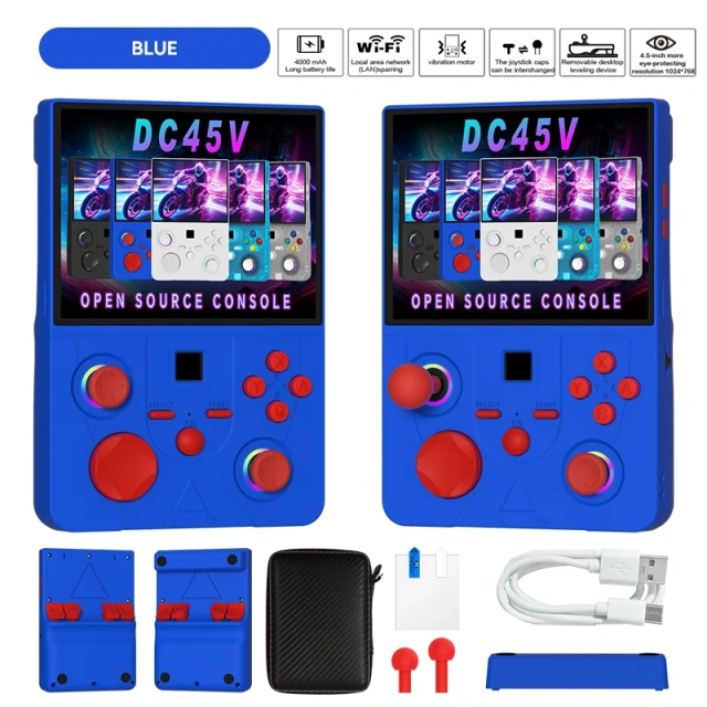 DC45V 4.5 Inch IPS Handheld Game Console RK3326 Open Source Linux Retro Game Player WIFI Vibration Motor 4000mAh 30+ Emulators,Shenzhen Weihong Technology Co., Ltd.,DC45V 4.5 Inch IPS Handheld Game Console RK3326 Open Source Linux Retro Game Player WIFI Vibration Motor 4000mAh 30+ Emulators
