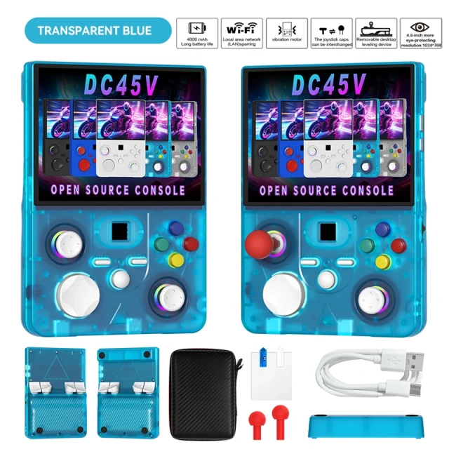 DC45V 4.5 Inch IPS Handheld Game Console RK3326 Open Source Linux Retro Game Player WIFI Vibration Motor 4000mAh 30+ Emulators,Shenzhen Weihong Technology Co., Ltd.,DC45V 4.5 Inch IPS Handheld Game Console RK3326 Open Source Linux Retro Game Player WIFI Vibration Motor 4000mAh 30+ Emulators