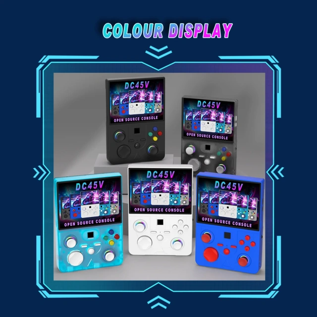 DC45V 4.5 Inch IPS Handheld Game Console RK3326 Open Source Linux Retro Game Player WIFI Vibration Motor 4000mAh 30+ Emulators,Shenzhen Weihong Technology Co., Ltd.,DC45V 4.5 Inch IPS Handheld Game Console RK3326 Open Source Linux Retro Game Player WIFI Vibration Motor 4000mAh 30+ Emulators