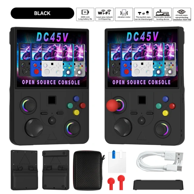 DC45V 4.5 Inch IPS Handheld Game Console RK3326 Open Source Linux Retro Game Player WIFI Vibration Motor 4000mAh 30+ Emulators,Shenzhen Weihong Technology Co., Ltd.,DC45V 4.5 Inch IPS Handheld Game Console RK3326 Open Source Linux Retro Game Player WIFI Vibration Motor 4000mAh 30+ Emulators