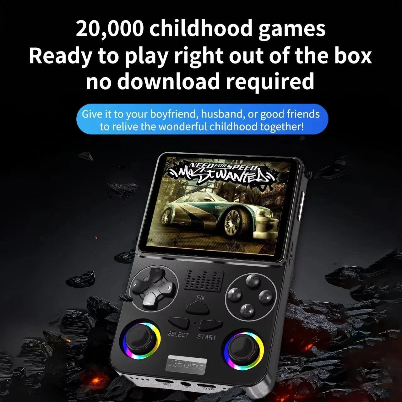 J36 Ultra Handheld Game Console 3.5 Inch Wifi Online Battle Retro Game Player Portable for PSP,Shenzhen Weihong Technology Co., Ltd.,J36 Ultra Handheld Game Console 3.5 Inch Wifi Online Battle Retro Game Player Portable for PSP