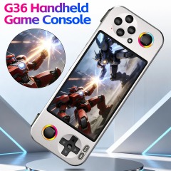 G36 landscape-style open-source handheld game console with dual joysticks, new double-player retro arcade handheld game console,Shenzhen Weihong Technology Co., Ltd.,G36 landscape-style open-source handheld game console