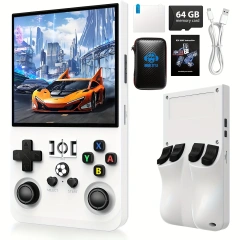 R36Max Handheld Game Console — Available in 5 Colors — Mini Handheld Console with 4.0-inch IPS Screen and USB Charging,Shenzhen Weihong Technology Co., Ltd.,R36Max Handheld Game Console — Available in 5 Colors — Mini Handheld Console with 4.0-inch IPS Screen and USB Charging