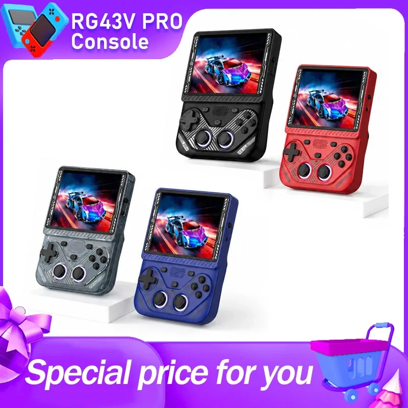 RG43V Pro Handheld Game Console 4.3 Inch IPS Screen EE4.7 Open Source System WIFI Online Battle Portable Retro Game Console,Shenzhen Weihong Technology Co., Ltd.,RG43V Pro Handheld Game Console 4.3 Inch IPS Screen EE4.7 Open Source System WIFI Online Battle Portable Retro Game Console