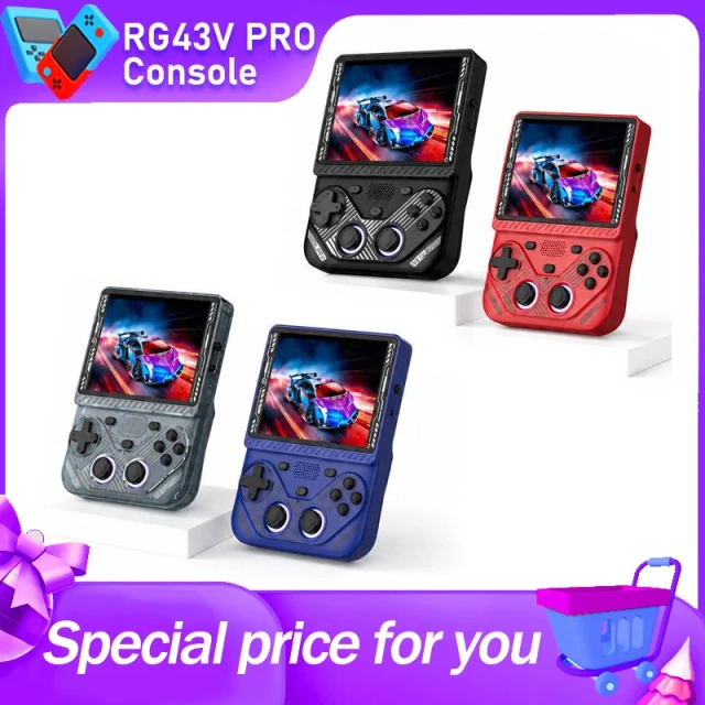 RG43V Pro Handheld Game Console 4.3 Inch IPS Screen EE4.7 Open Source System WIFI Online Battle Portable Retro Game Console,Shenzhen Weihong Technology Co., Ltd.,RG43V Pro Handheld Game Console 4.3 Inch IPS Screen EE4.7 Open Source System WIFI Online Battle Portable Retro Game Console