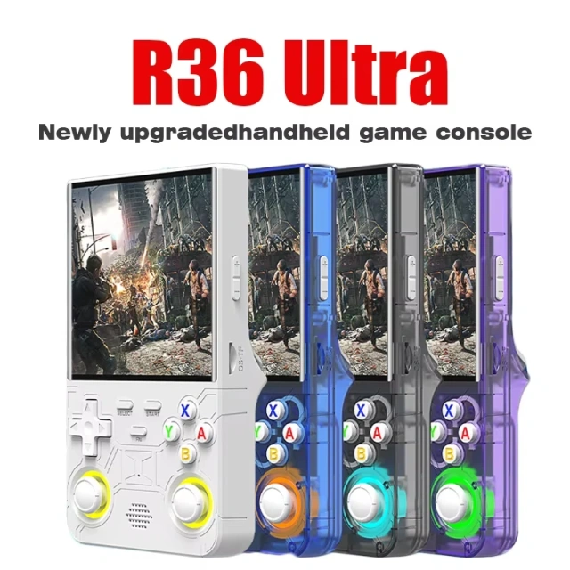 R36Ultra 4.0-inch Retro Handheld Game Console 128GB Portable Video Player Open-Source Linux System for Gaming,Shenzhen Weihong Technology Co., Ltd.,R36Ultra 4.0-inch Retro Handheld Game Console 128GB Portable Video Player Open-Source Linux System for Gaming