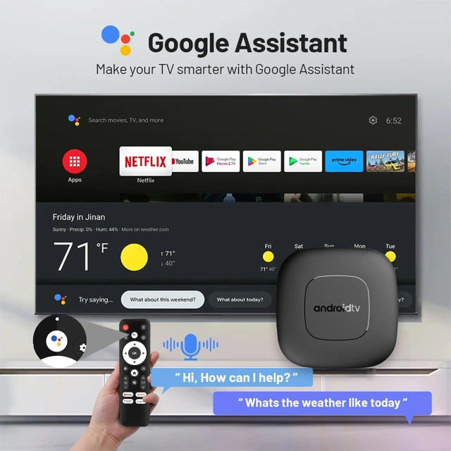 Fatctory Price Android13 Smart Home Theater TV Box Allwinner H313 Assistant Netflix Streaming Bluetooth Media Player 2gb 16gb,Shenzhen Weihong Technology Co., Ltd.,Fatctory Price Android13 Smart Home Theater TV Box