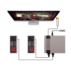 NES620 All-in-one Home Game Console FC Classic Retro Nostalgia 600+ Games Doubles Gaming Controller,Shenzhen Weihong Technology Co., Ltd.,NES620 All-in-one Home Game Console FC Classic Retro Nostalgia 600+ Games Doubles Gaming Controller
